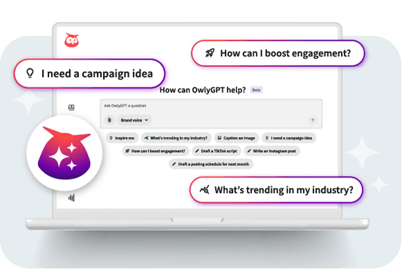 Hootsuite AI writer features